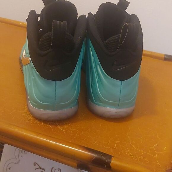 Island Green Nike Youth Foamposite - Picture 4 of 8